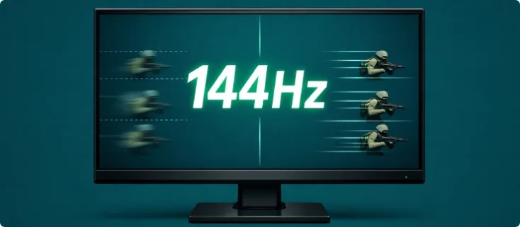 Apa Itu Refresh Rate? Kenapa 144Hz Terasa Lebih Smooth?