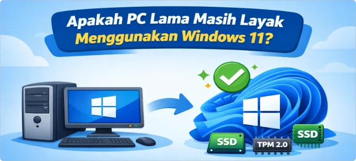 Apakah PC Lama Masih Layak Menggunakan Windows 11?