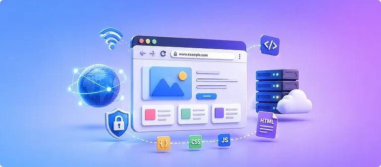 Bagaimana Sebuah Website Ditampilkan di Browser?