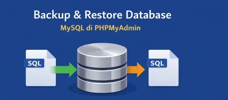 Cara Backup dan Restore Database MySQL di PHPMyAdmin