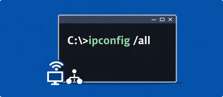 Cara Melihat Konfigurasi Jaringan Lengkap di Windows Command Prompt