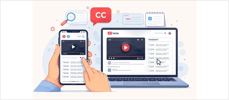 Cara Melihat Transkrip Video YouTube