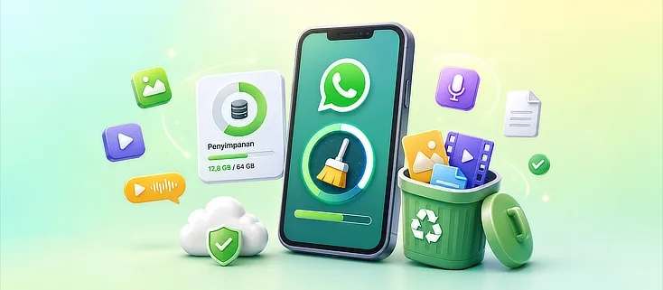 Cara Membersihkan Penyimpanan WhatsApp Tanpa Menghapus Chat