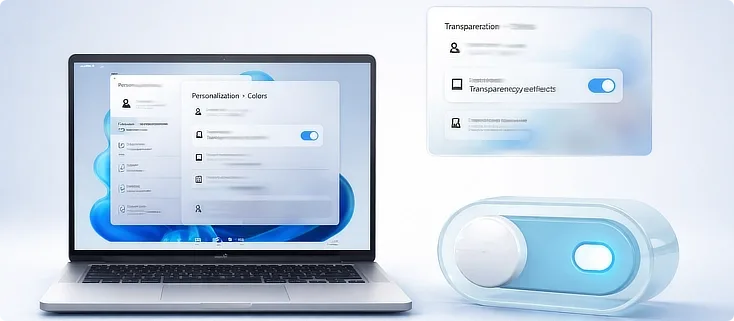 Cara Mengaktifkan Transparency Effects di Windows 11