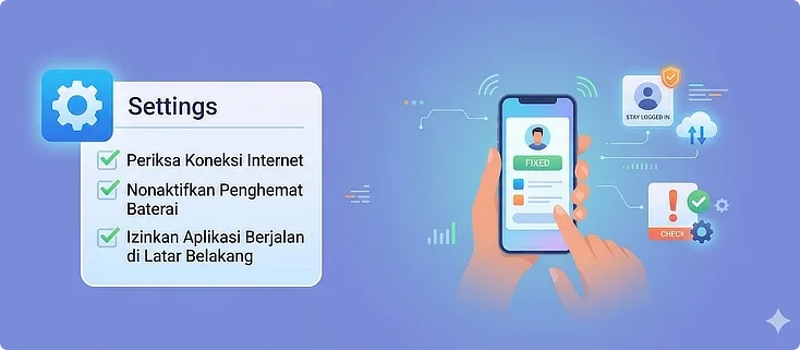 Cara Mengatasi Aplikasi yang Sering Logout Sendiri di HP