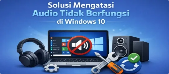 Cara Mengatasi Masalah Audio di Windows 10