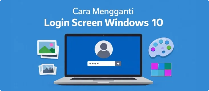 Cara Mengganti Tampilan Login Screen di Windows 10 Agar Lebih Menarik