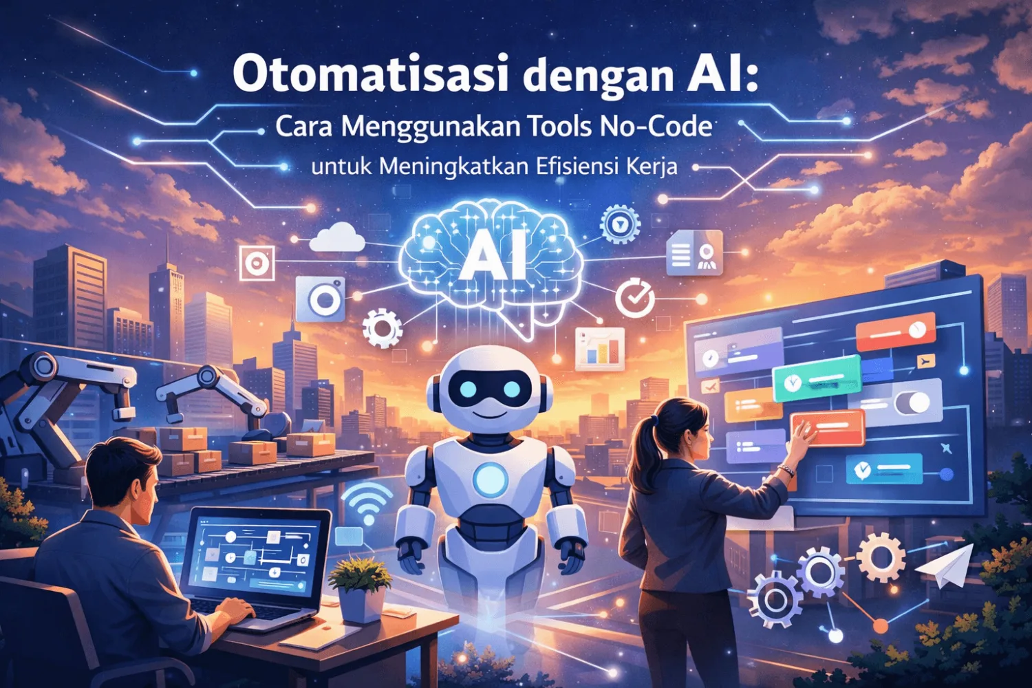 Cara Menggunakan Tools No-Code AI untuk Meningkatkan Efisiensi Kerja