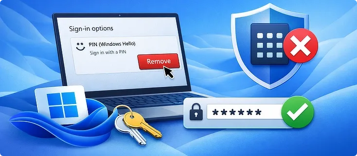Cara Menghapus PIN Login di Windows 11
