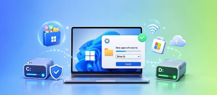 Cara Mengubah Lokasi Penyimpanan Aplikasi Baru di Windows 11