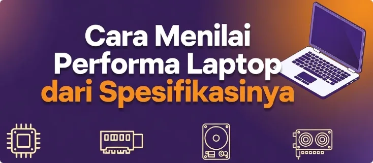 Cara Menilai Performa Laptop dari Spesifikasinya
