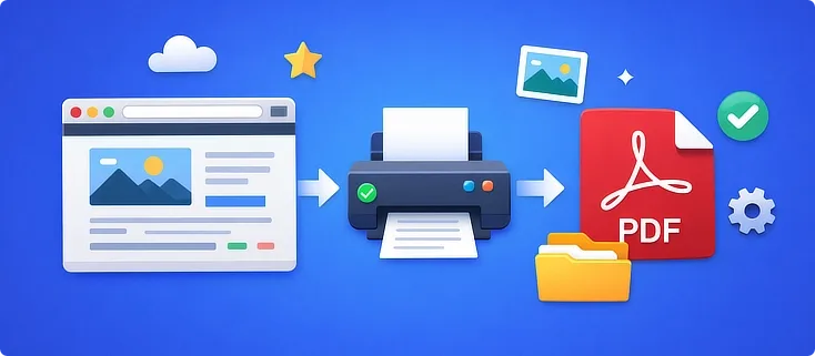 Cara Menyimpan Halaman Web Jadi PDF Tanpa Aplikasi Tambahan