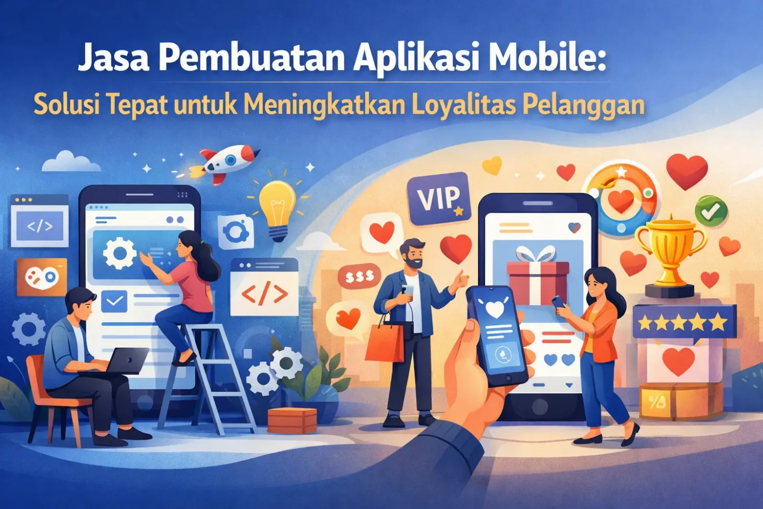 Jasa Pembuatan Aplikasi Mobile: Solusi Tepat untuk Meningkatkan Loyalitas Pelanggan
