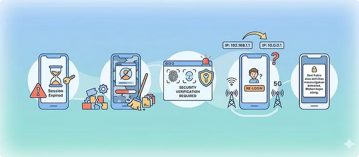 Kenapa Aplikasi Kadang Meminta Login Ulang Tanpa Sebab