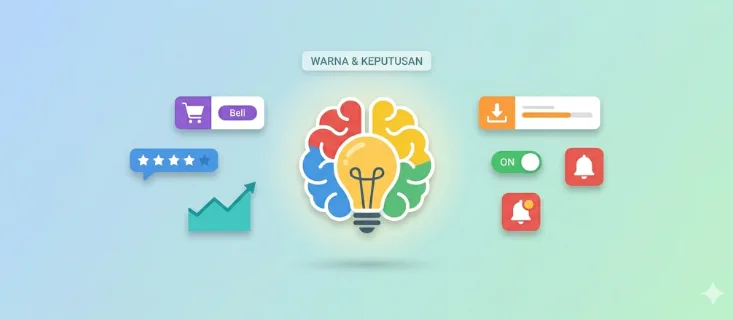 Kenapa Warna dalam UI Sangat Mempengaruhi Keputusan Pengguna