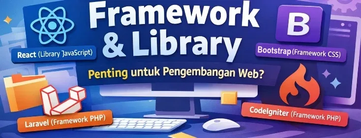 Mengapa Framework dan Library Penting untuk Pengembangan Web?