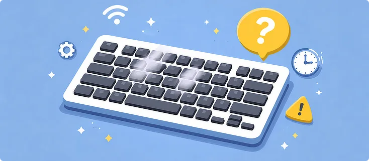 Mengapa Keyboard Kadang Terasa Delay Saat Mengetik
