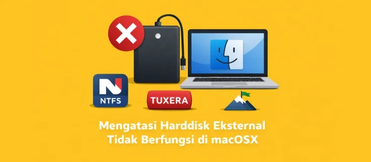 Mengatasi Harddisk Eksternal Tidak Bisa Digunakan di macOS