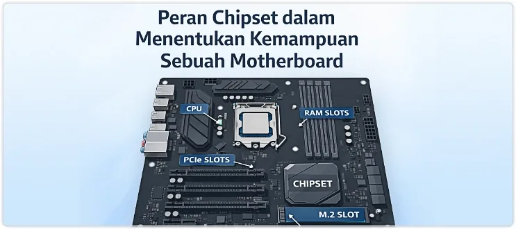 Peran Chipset dalam Menentukan Kemampuan Sebuah Motherboard