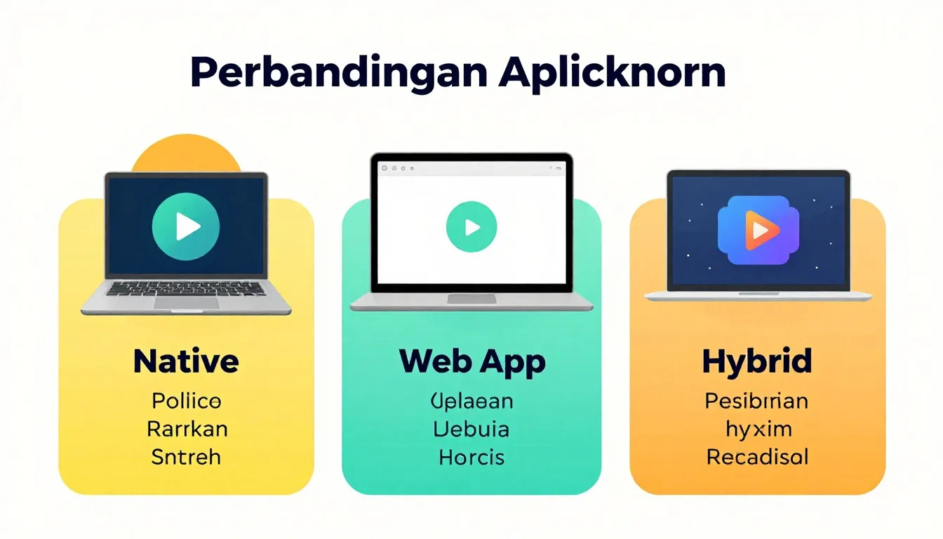 Perbedaan Aplikasi Native, Web App, dan Hybrid yang Perlu Dipahami Pengguna