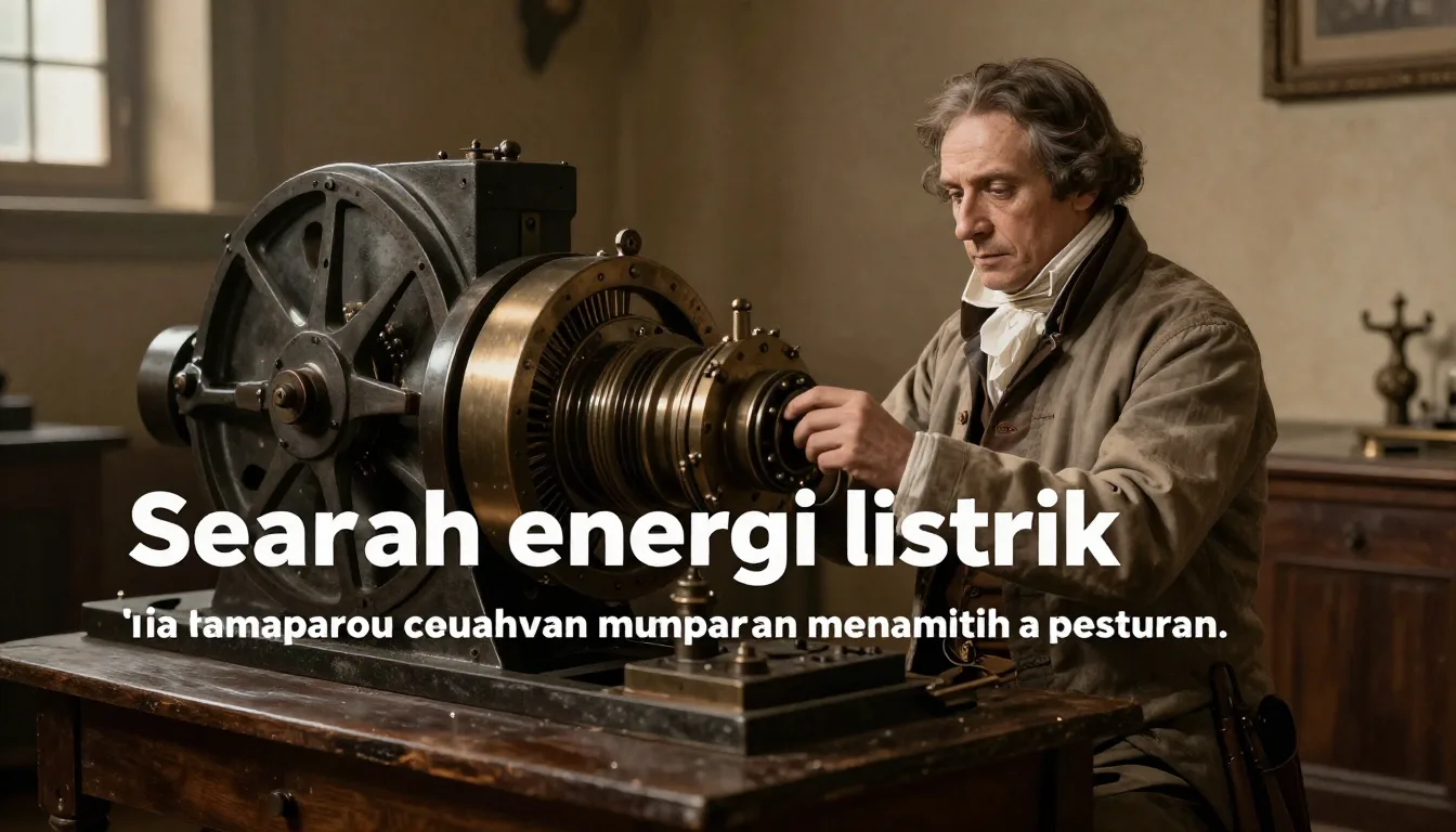 Sejarah Energi Listrik: Dari Penemuan Arus hingga Fondasi Peradaban Teknologi Modern
