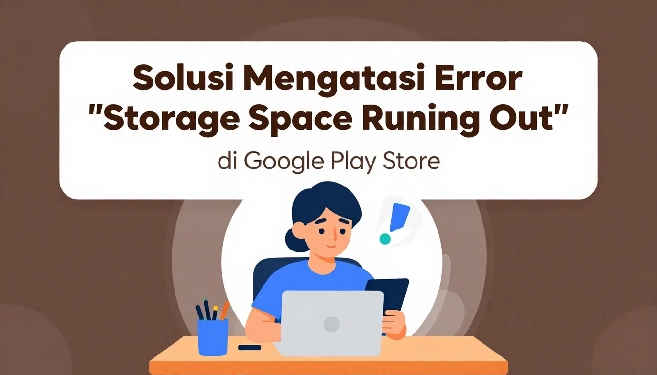 Solusi Mengatasi Error “Storage Space Running Out” di Google Play Store