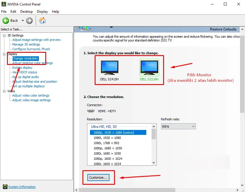 Aplikita Enterprise - Cara Membuat Custom Resolution di NVIDIA Control Panel 2 1