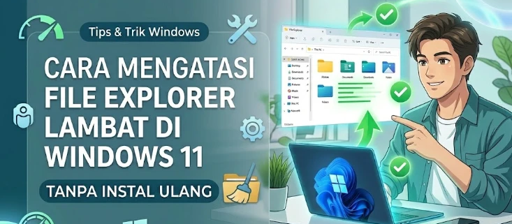 Cara Mengatasi File Explorer Lambat di Windows 11 Tanpa Instal Ulang 1 Aplikita Enterprise - Cara Mengatasi File Explorer Lambat di Windows 11 Tanpa Instal Ulang