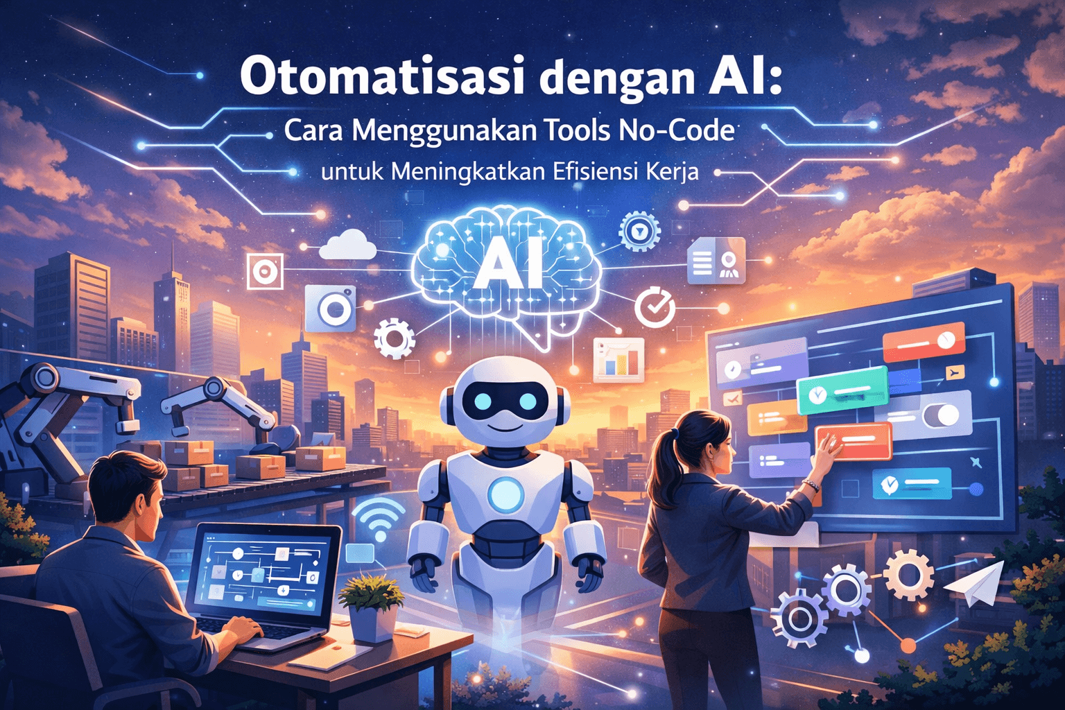 Otomatisasi dengan AI: Cara Menggunakan Tools No-Code untuk Meningkatkan Efisiensi Kerja