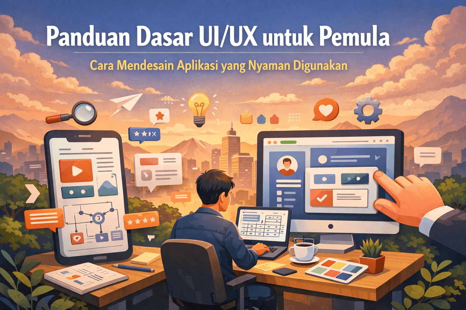 Panduan Dasar UI/UX untuk Pemula Cara Mendesain Aplikasi yang Nyaman Digunakan
