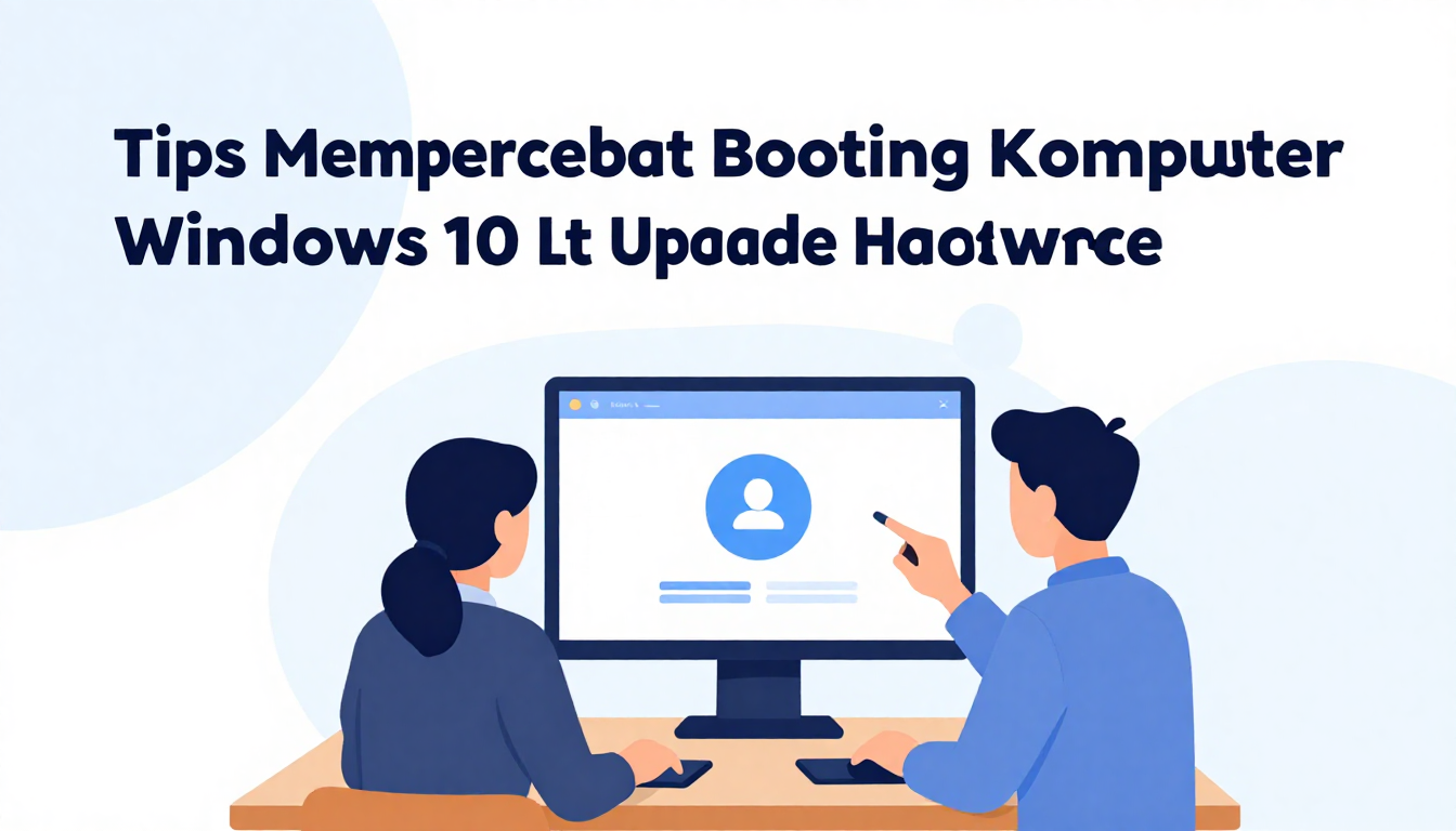 Aplikita Enterprise - Tips Mempercepat Booting Komputer Windows 10 Tanpa Upgrade Hardware