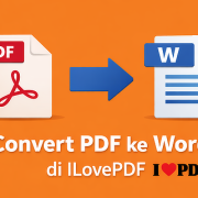 Aplikita Enterprise - Cara Convert PDF ke Word di ILovePDF