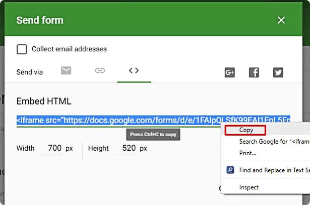 Aplikita Enterprise - Cara Membuat Formulir Online dengan Google Forms di Website WordPress 3