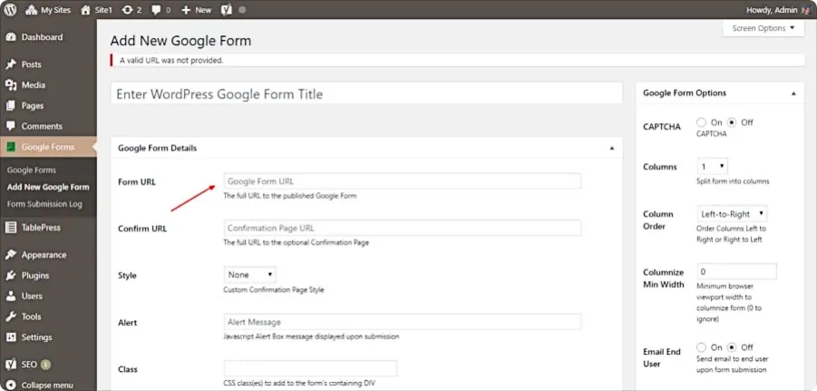 Aplikita Enterprise - Cara Membuat Formulir Online dengan Google Forms di Website WordPress 5