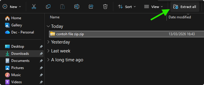 Aplikita Enterprise - Cara Membuka File ZIP Tanpa Aplikasi Tambahan di Windows1