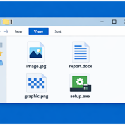 Aplikita Enterprise - Cara Menampilkan File Extension di Windows File Explorer