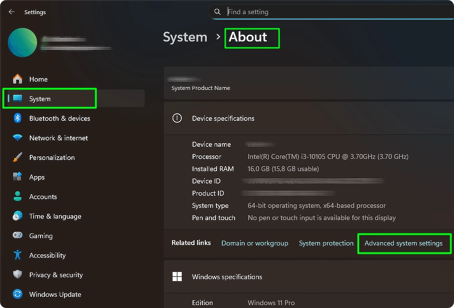 Aplikita Enterprise - Cara Mengakses Advanced System Settings di Windows1