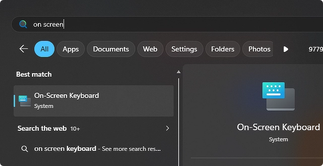 Aplikita Enterprise - Cara Mengaktifkan On Screen Keyboard di Windows1