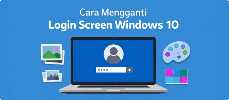 Aplikita Enterprise - Cara Mengganti Tampilan Login Screen di Windows 10 Agar Lebih Menarik