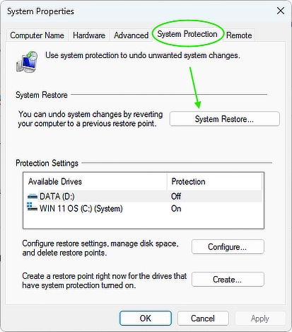 Aplikita Enterprise - Cara Menggunakan System Restore untuk Mengembalikan Sistem di Windows1