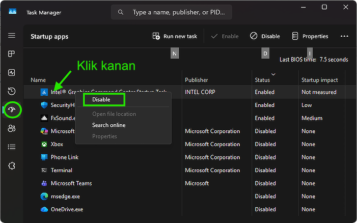 Aplikita Enterprise - Cara Menonaktifkan Startup Program di Windows Task Manager2