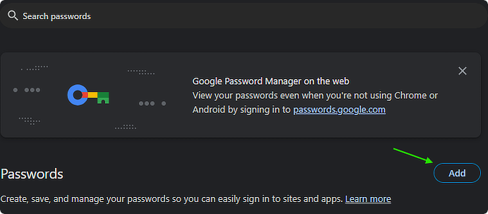 Aplikita Enterprise - Cara Menyimpan Password Secara Manual di Google Chrome4