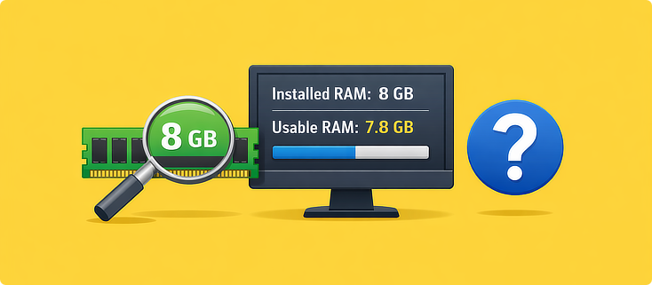 Aplikita Enterprise - Mengapa Kapasitas RAM Tidak Sepenuhnya Terbaca oleh Sistem Operasi