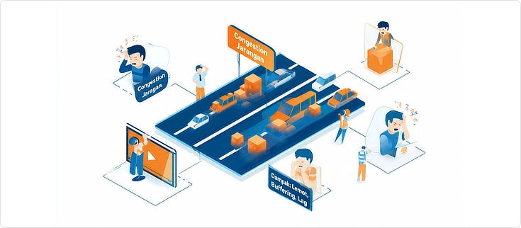 Aplikita Enterprise - Apa Itu Congestion dalam Jaringan dan Dampaknya pada Pengguna