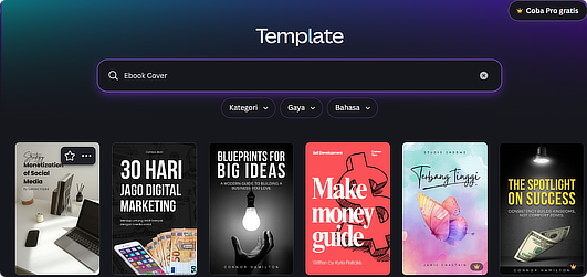 Aplikita Enterprise - Cara Membuat Cover Ebook Menggunakan Canva 2