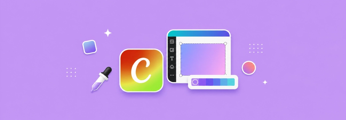 Ilustrasi gambar Cara Membuat Efek Gradient Sederhana di Canva