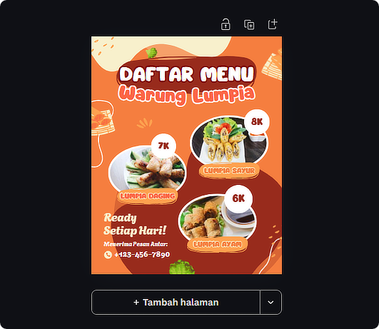 Aplikita Enterprise - Cara Membuat Poster Sederhana di Canva dari Template Gratis 4