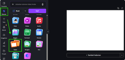 Aplikita Enterprise - Cara Menambahkan Tabel ke Desain Canva dengan Rapi 1