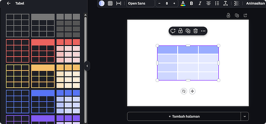 Aplikita Enterprise - Cara Menambahkan Tabel ke Desain Canva dengan Rapi 2