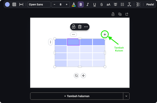 Aplikita Enterprise - Cara Menambahkan Tabel ke Desain Canva dengan Rapi 3